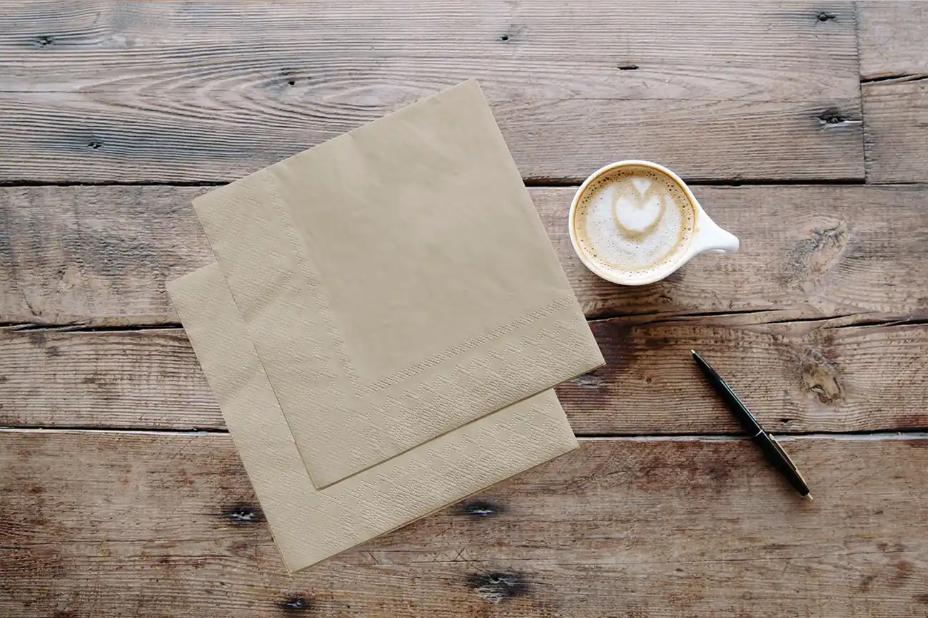 Customizable eco napkins